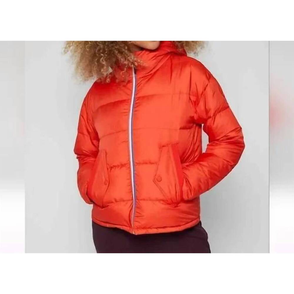 NEW FOURLAPS cover down jacket in flame